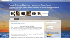 Desktop Screenshot of hydroponicoutdoorgreenhouse.blogspot.com