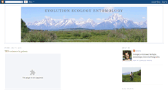 Desktop Screenshot of evoecoent.blogspot.com