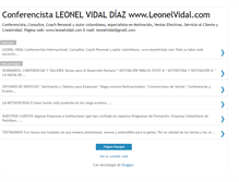 Tablet Screenshot of leonel-vidal.blogspot.com