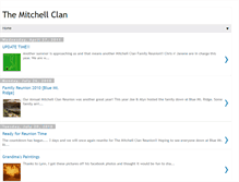 Tablet Screenshot of mitchell-clan.blogspot.com