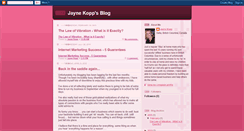 Desktop Screenshot of jaynekopp.blogspot.com