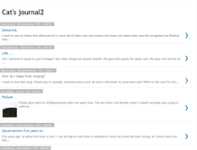 Tablet Screenshot of catsjournal2.blogspot.com