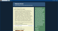 Desktop Screenshot of diakonoskorner.blogspot.com