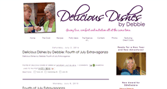 Desktop Screenshot of deliciousdishesbydebbie.blogspot.com