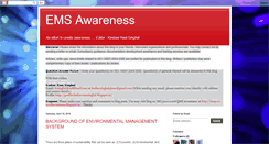 Desktop Screenshot of emsawareness.blogspot.com