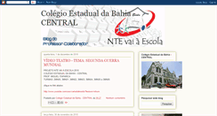 Desktop Screenshot of colegioestadualdabahia.blogspot.com