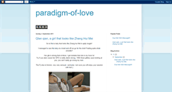 Desktop Screenshot of paradigm-of-love.blogspot.com