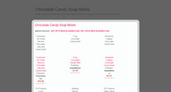 Desktop Screenshot of chocolatecandysoapmoldsq.blogspot.com