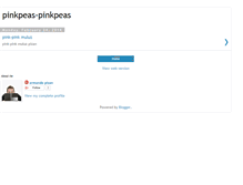 Tablet Screenshot of pinkpeas-pinkpeas.blogspot.com