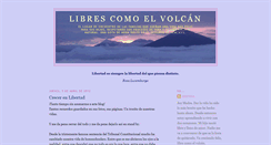 Desktop Screenshot of librescomoelvolcan.blogspot.com