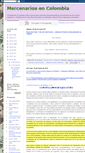 Mobile Screenshot of mercenariosencolombia.blogspot.com