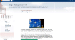 Desktop Screenshot of expo-zaragoza-2008.blogspot.com