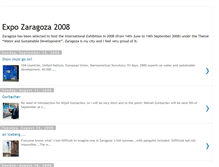 Tablet Screenshot of expo-zaragoza-2008.blogspot.com