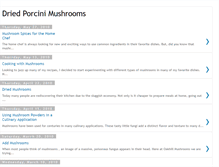 Tablet Screenshot of dried-porcini-mushrooms.blogspot.com