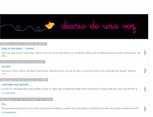 Tablet Screenshot of diariodeunavoz.blogspot.com