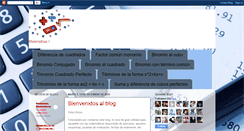 Desktop Screenshot of matematicascobach10.blogspot.com