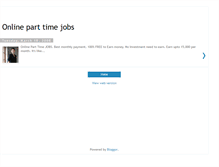 Tablet Screenshot of onlineincomejobs.blogspot.com