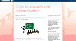 Desktop Screenshot of cursodeassessoriaadrianagunther.blogspot.com