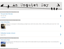 Tablet Screenshot of anunquietday.blogspot.com