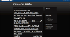 Desktop Screenshot of montserratarcelia.blogspot.com