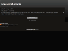 Tablet Screenshot of montserratarcelia.blogspot.com