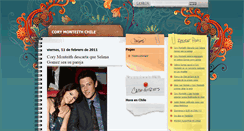 Desktop Screenshot of corymonteithchile.blogspot.com
