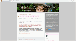 Desktop Screenshot of belladonnathemovie.blogspot.com