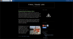 Desktop Screenshot of finaltrade.blogspot.com