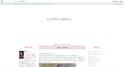 Desktop Screenshot of la-vita-e-bella-eleni.blogspot.com