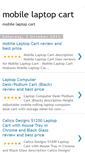 Mobile Screenshot of best-mobilelaptopcarts.blogspot.com
