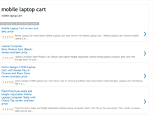 Tablet Screenshot of best-mobilelaptopcarts.blogspot.com