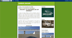 Desktop Screenshot of carrosjaguar.blogspot.com