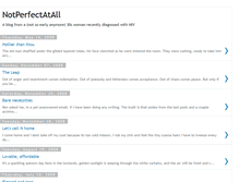 Tablet Screenshot of notperfectatall.blogspot.com