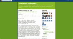 Desktop Screenshot of grassrootsintelligence.blogspot.com