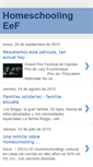 Mobile Screenshot of homeschoolingcatolicohispano.blogspot.com