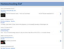 Tablet Screenshot of homeschoolingcatolicohispano.blogspot.com