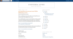 Desktop Screenshot of conversalivre.blogspot.com