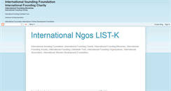 Desktop Screenshot of internationalngos-k.blogspot.com