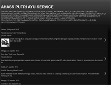Tablet Screenshot of ahassputriayuservice.blogspot.com