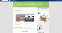 Desktop Screenshot of coyotesmodelandosistemas.blogspot.com