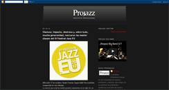 Desktop Screenshot of blogprojazz.blogspot.com