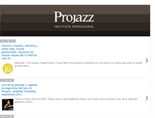 Tablet Screenshot of blogprojazz.blogspot.com
