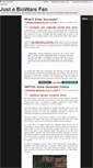 Mobile Screenshot of biowarefan.blogspot.com