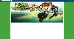 Desktop Screenshot of ben10omniverse.blogspot.com