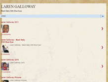 Tablet Screenshot of larengalloway.blogspot.com
