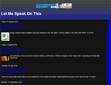 Tablet Screenshot of let-me-speak-on-ths.blogspot.com