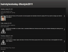 Tablet Screenshot of hairstylestoday-lifestyle2011.blogspot.com