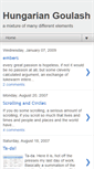 Mobile Screenshot of hungariangoulash.blogspot.com
