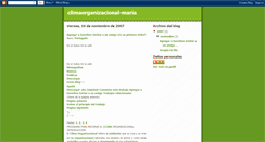 Desktop Screenshot of climaorganizacional-maria.blogspot.com