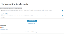 Tablet Screenshot of climaorganizacional-maria.blogspot.com